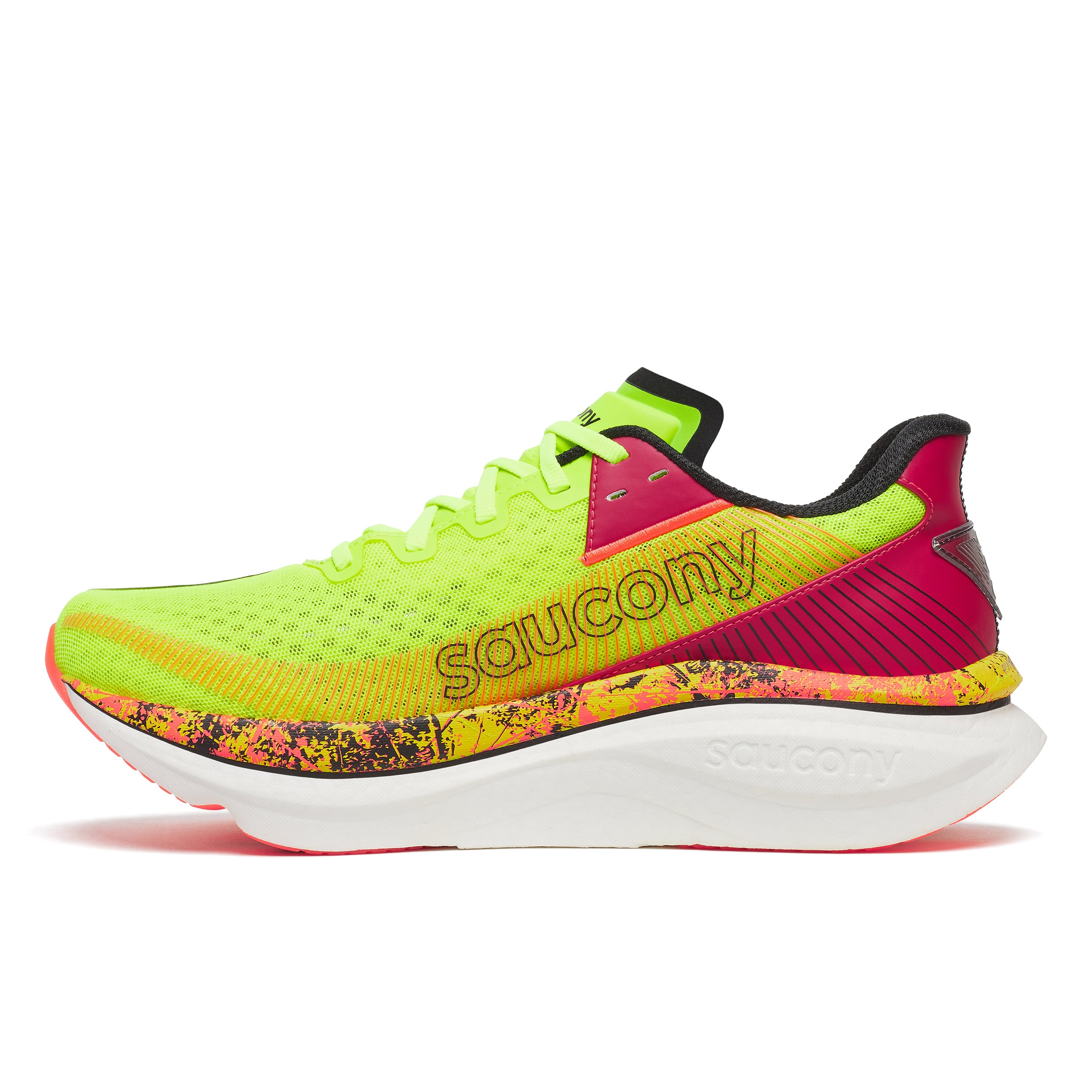 Saucony Mens Endorphin Azura - Citron/Black | Run North West