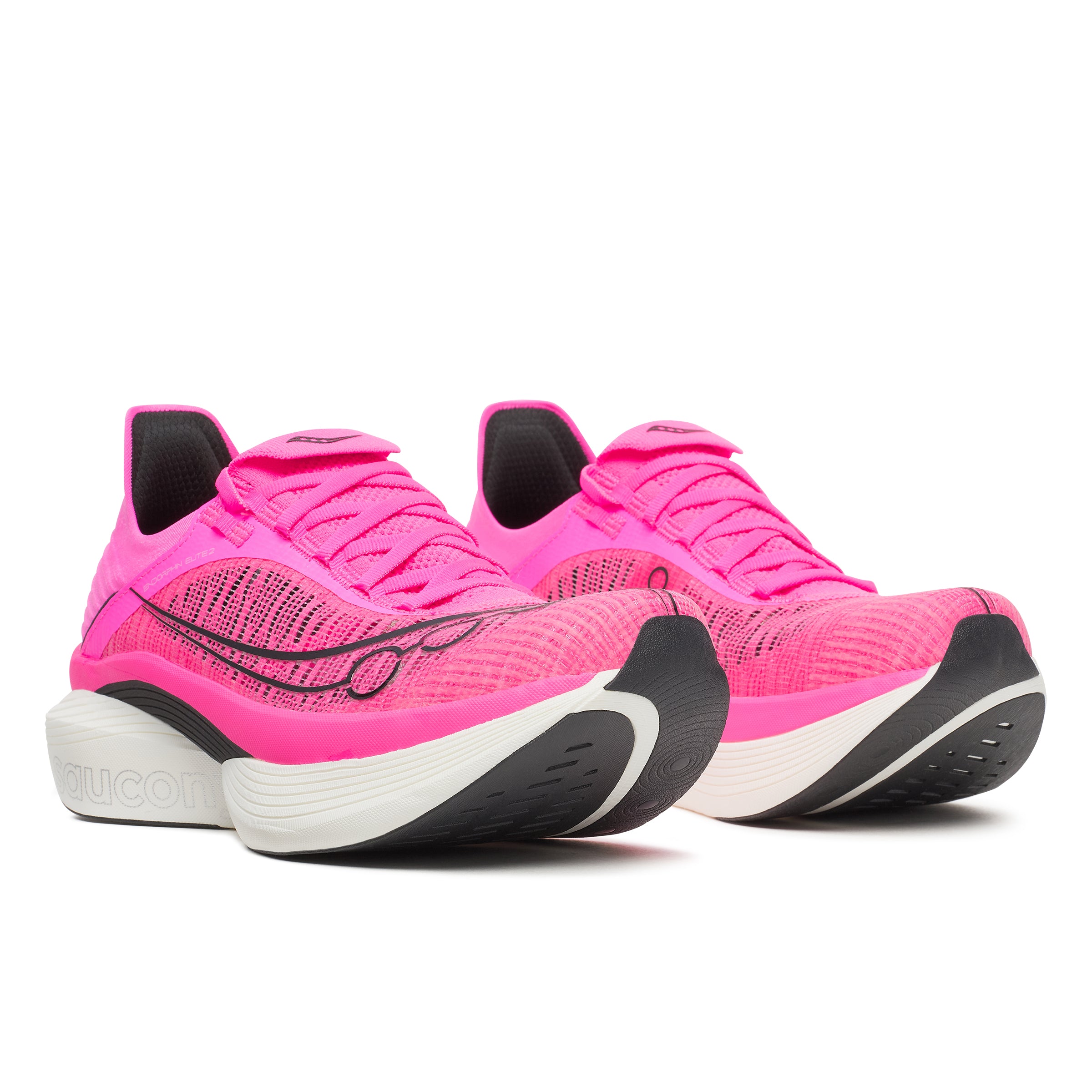 Saucony Unisex Endorphin Elite 2 - Shock/Black | Run North West