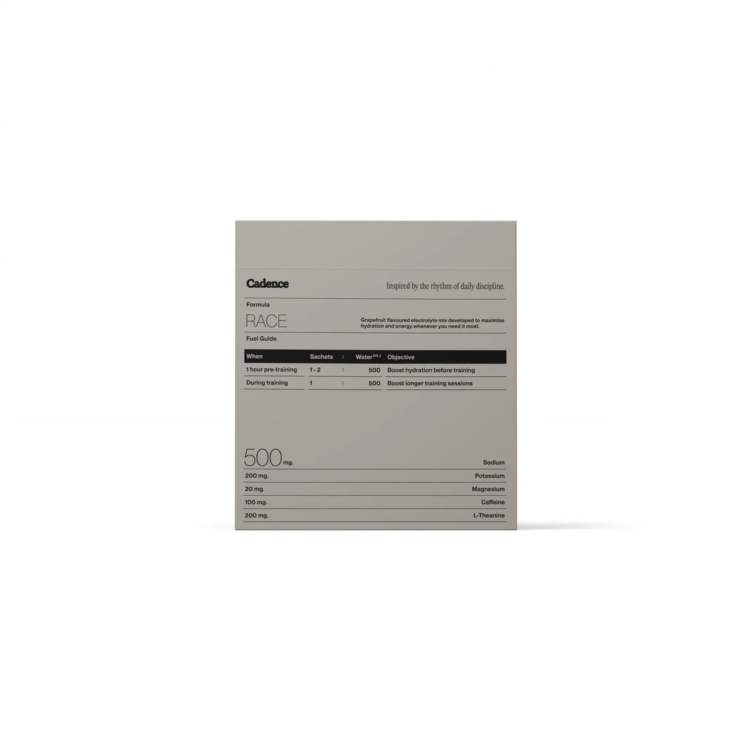 Cadence Race Energy Hydration Sachets - Grapefruit