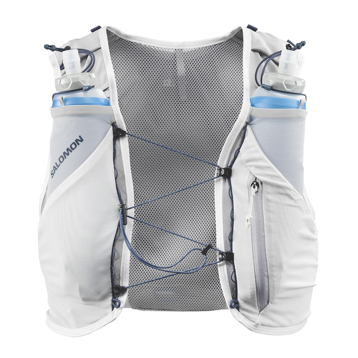 Salomon ADV Skin 5 Unisex Weste mit Flaschen – Legierung/Grauviolett