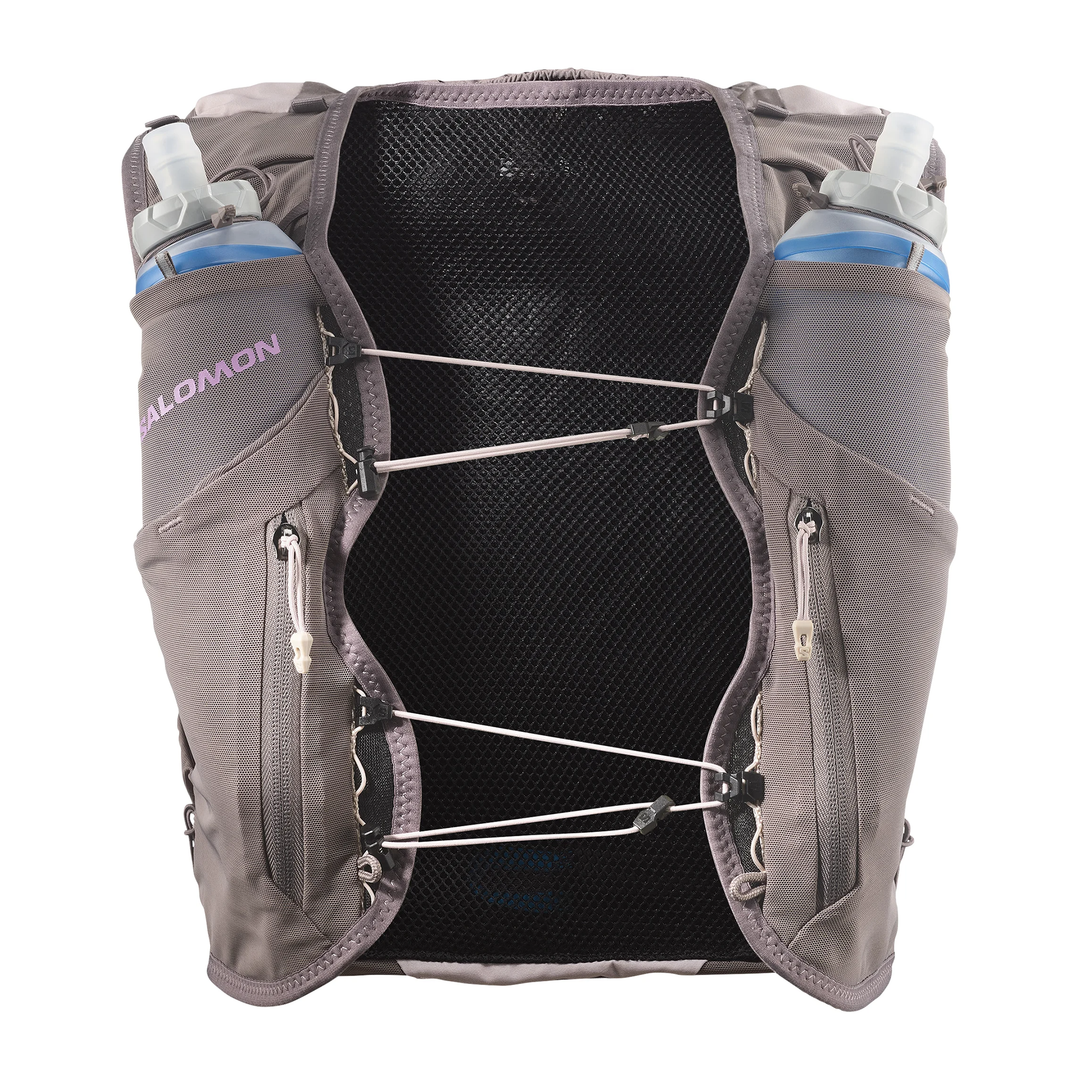 Salomon Womens ADV Skin 12 Womens Gradient Vest with Flasks - Iron/Shadow Gray
