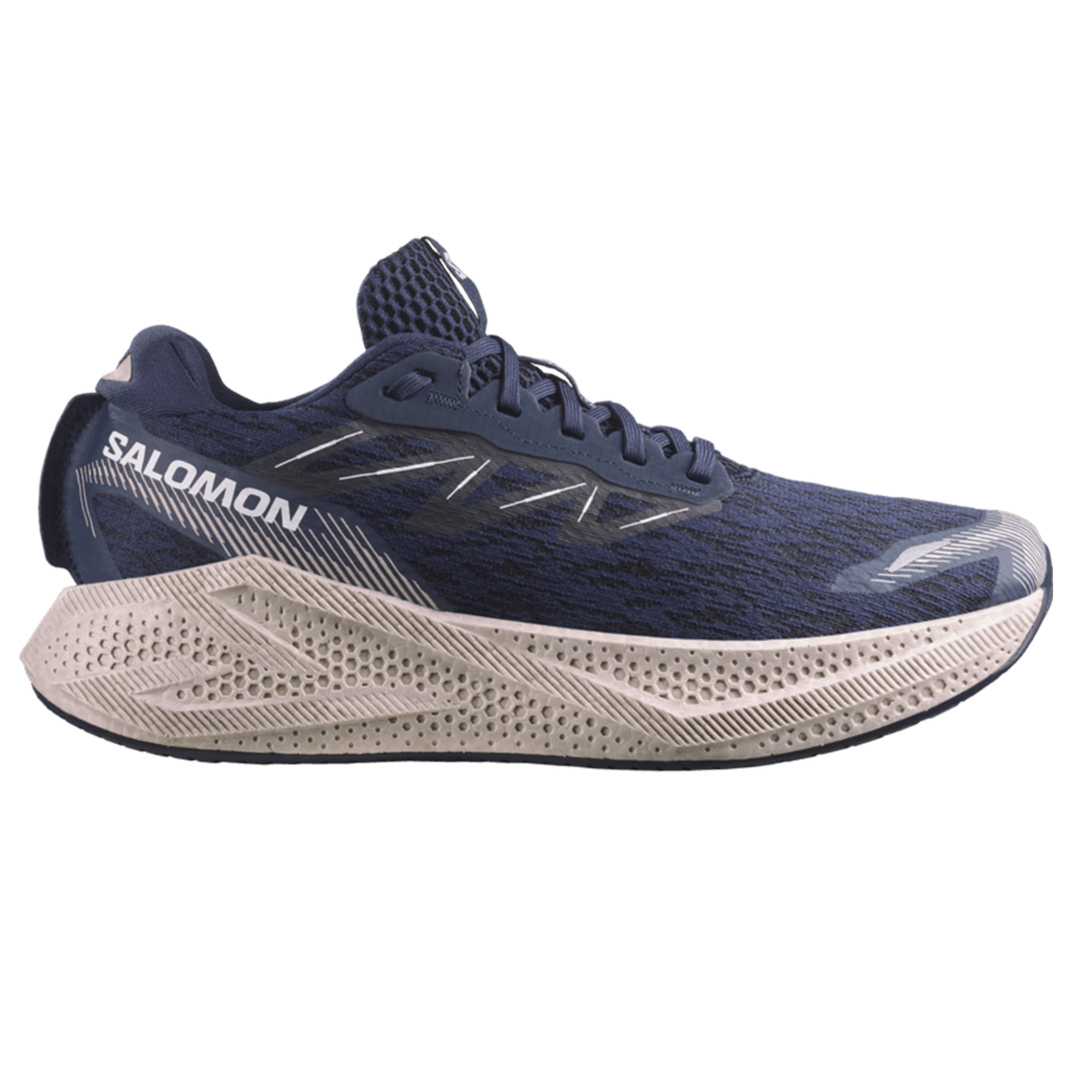 Salomon Mens Aero Glide 4 - Maritime Blue/Silver Cloud/White - Neutral - AW26