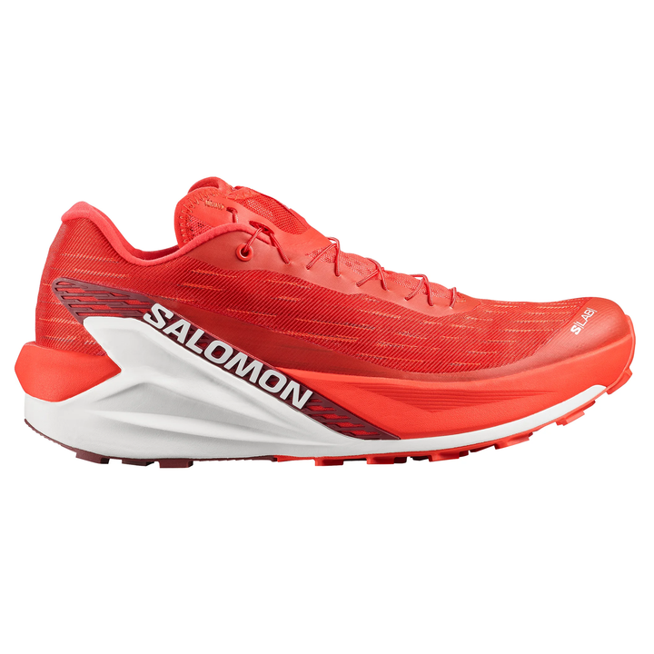 Salomon Unisex S/Lab PULSAR 4 - Fiery Red/Vanilla/Andorra - Trail - SS26