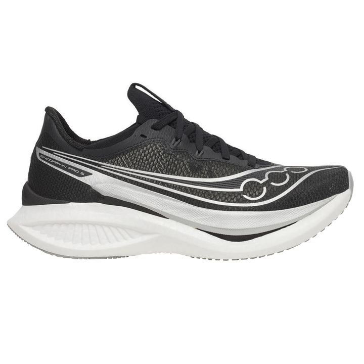Saucony Mens Endorphin Pro 5 - Black/Silver - Neutral - SS26