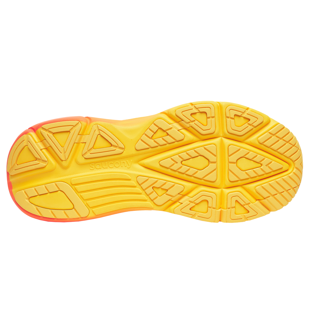 Saucony Mens Guide 19 - Ivory/Fire - Stability - SS26