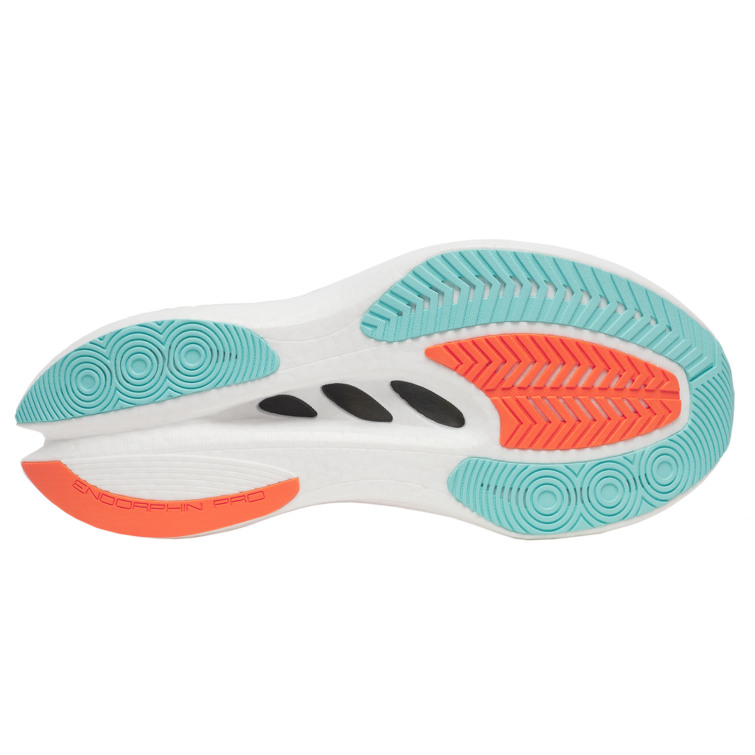 Saucony Womens Endorphin Pro 5 - Fire/Orchid - Neutral - SS26
