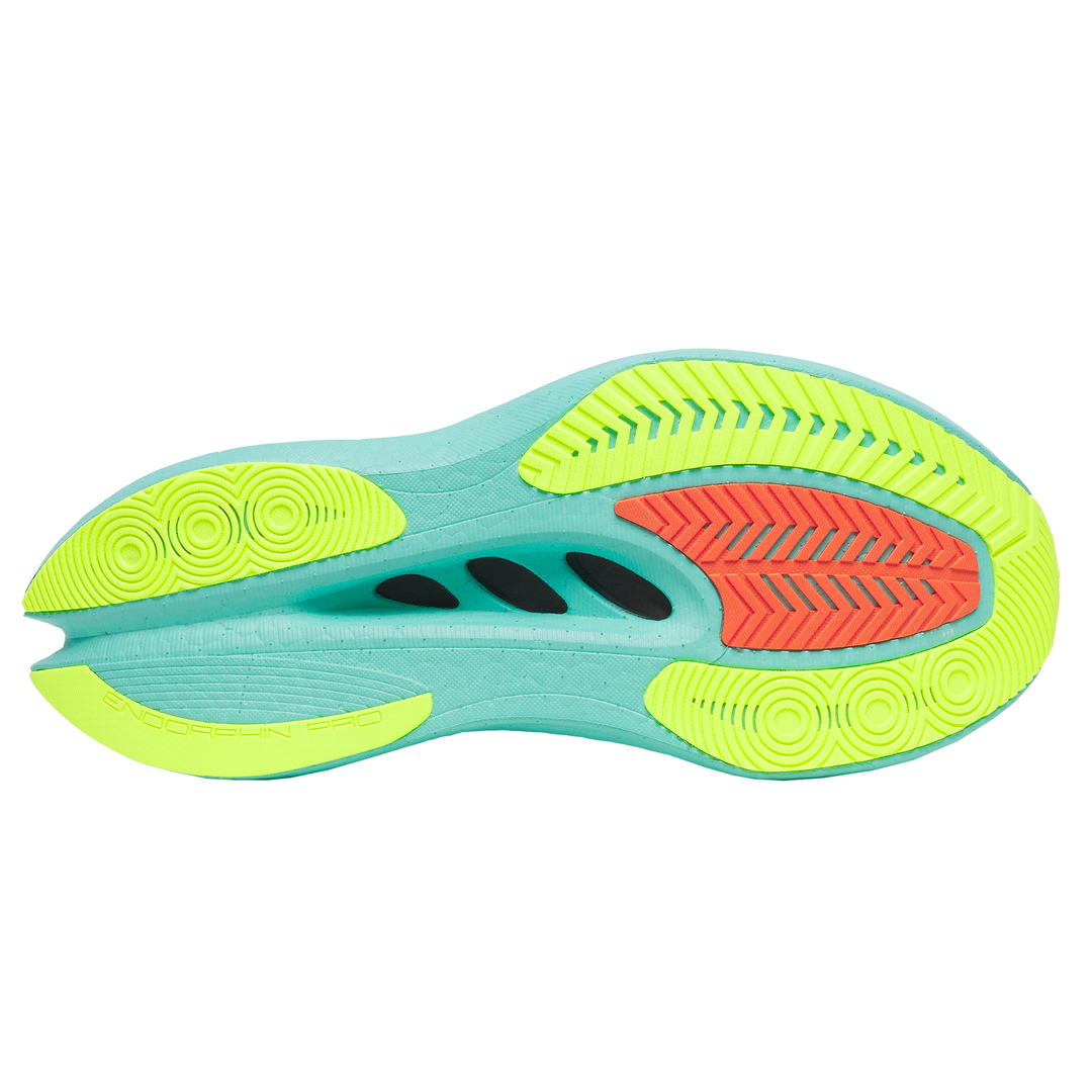 Saucony Womens Endorphin Pro 5 - White/Splash - Neutral - SS26