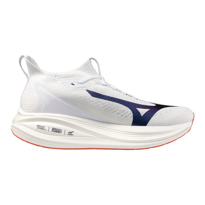 Mizuno Mens Neo Vista 2 - White/White/Iris Bloom - Neutral - AW25