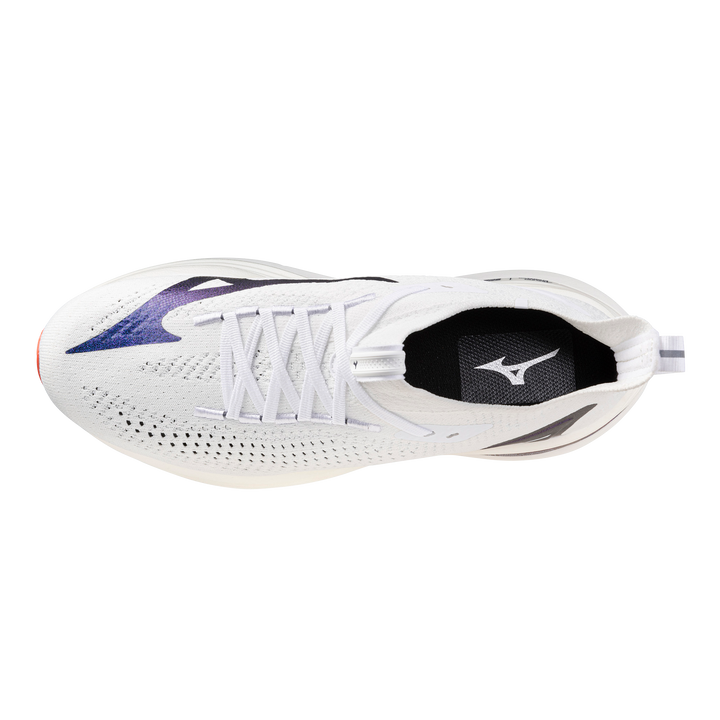 Mizuno Mens Neo Vista 2 - White/White/Iris Bloom - Neutral - AW25
