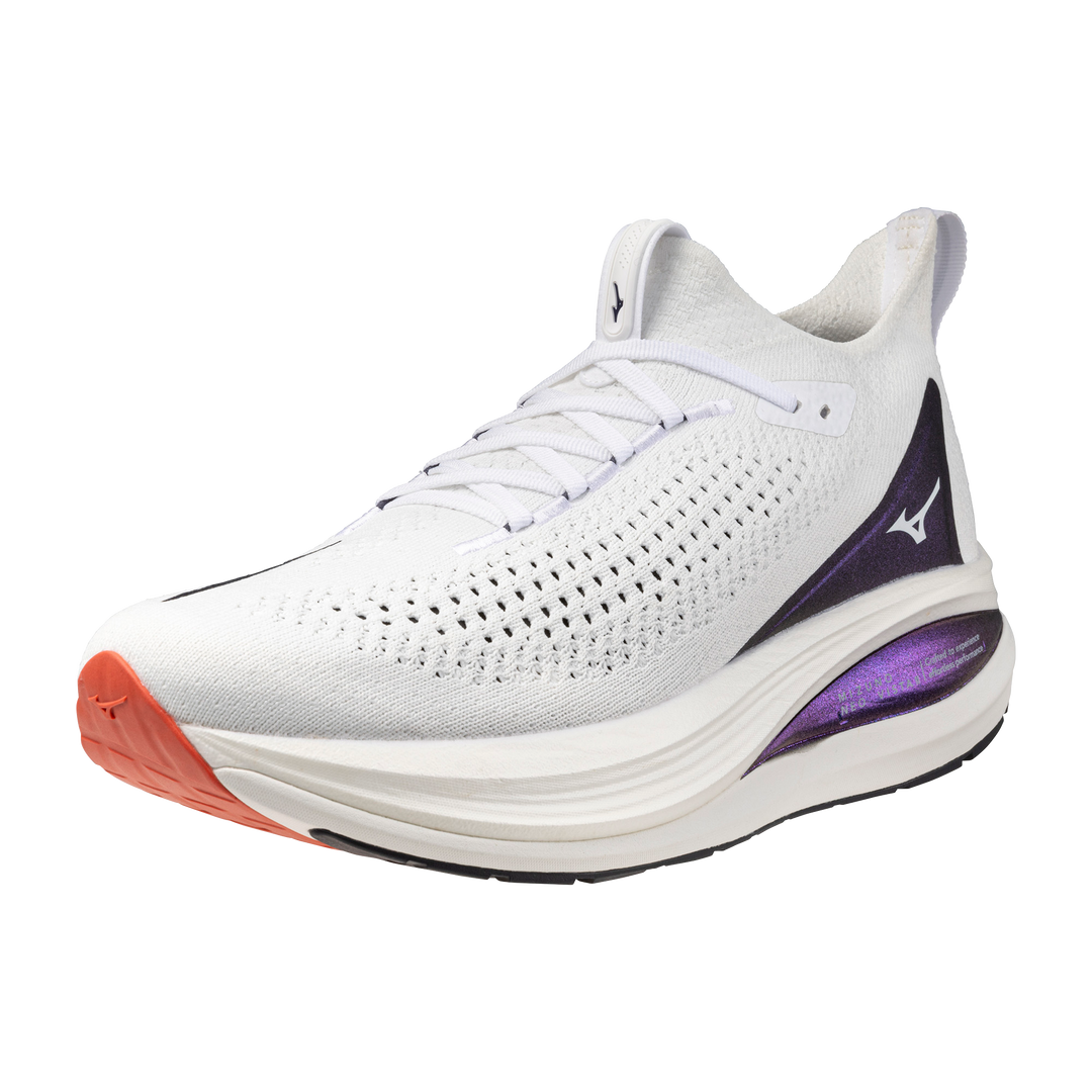 Mizuno Mens Neo Vista 2 - White/White/Iris Bloom - Neutral - AW25