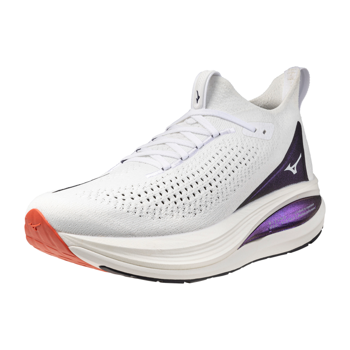 Mizuno Mens Neo Vista 2 - White/White/Iris Bloom - Neutral - AW25