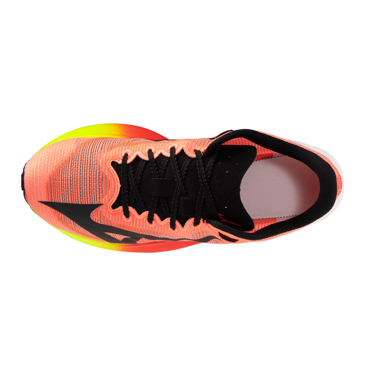 Mizuno Unisex Hyperwarp Pure - Lava Orange/Black/Lightning Yellow - Neutral - AW26