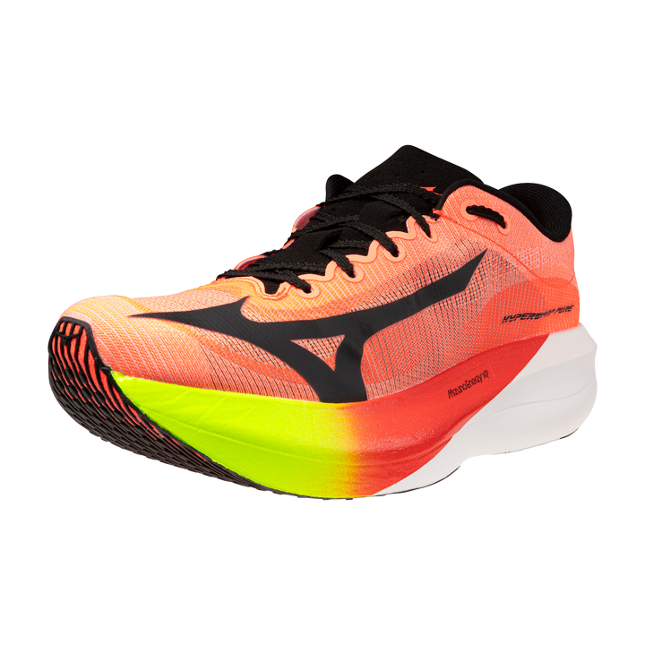 Mizuno Unisex Hyperwarp Pure - Lava Orange/Black/Lightning Yellow - Neutral - AW26