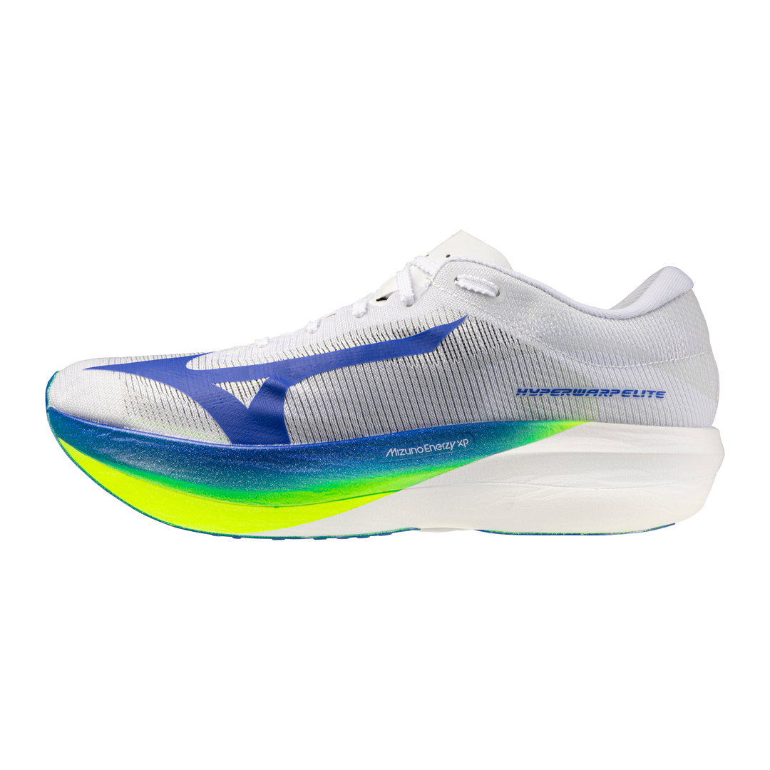 Mizuno Unisex Hyperwarp Elite - White/Lightning Yellow/Dazzling Blue - Neutral - SS26