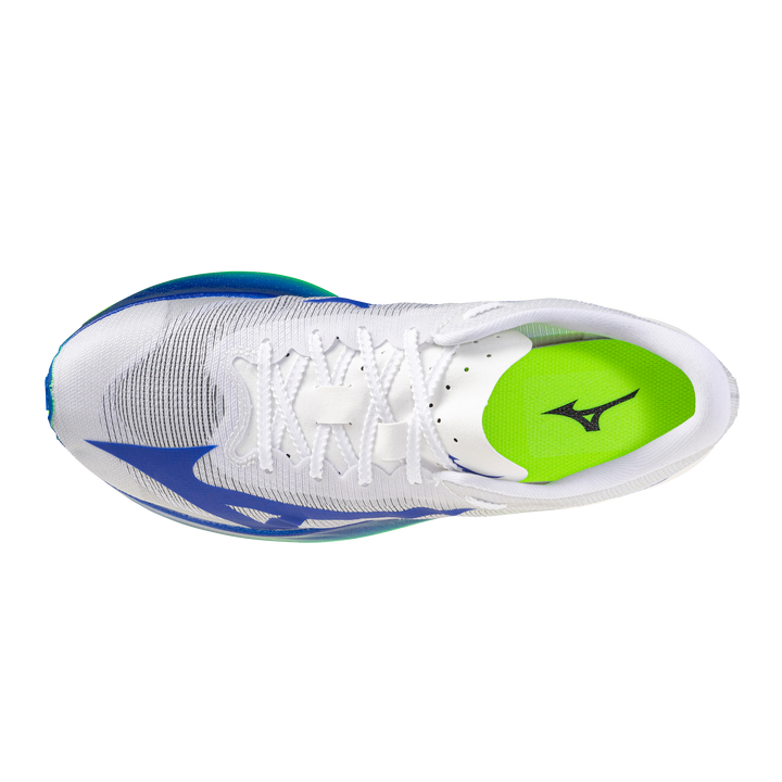 Mizuno Unisex Hyperwarp Elite - White/Lightning Yellow/Dazzling Blue - Neutral - SS26