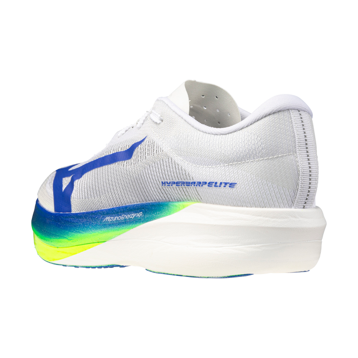 Mizuno Unisex Hyperwarp Elite - White/Lightning Yellow/Dazzling Blue - Neutral - SS26