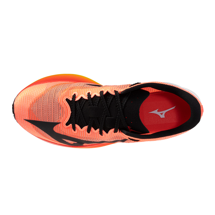 Mizuno Unisex Hyperwarp Elite - Lava Orange/Black/Lightning Yellow - Neutral - AW26