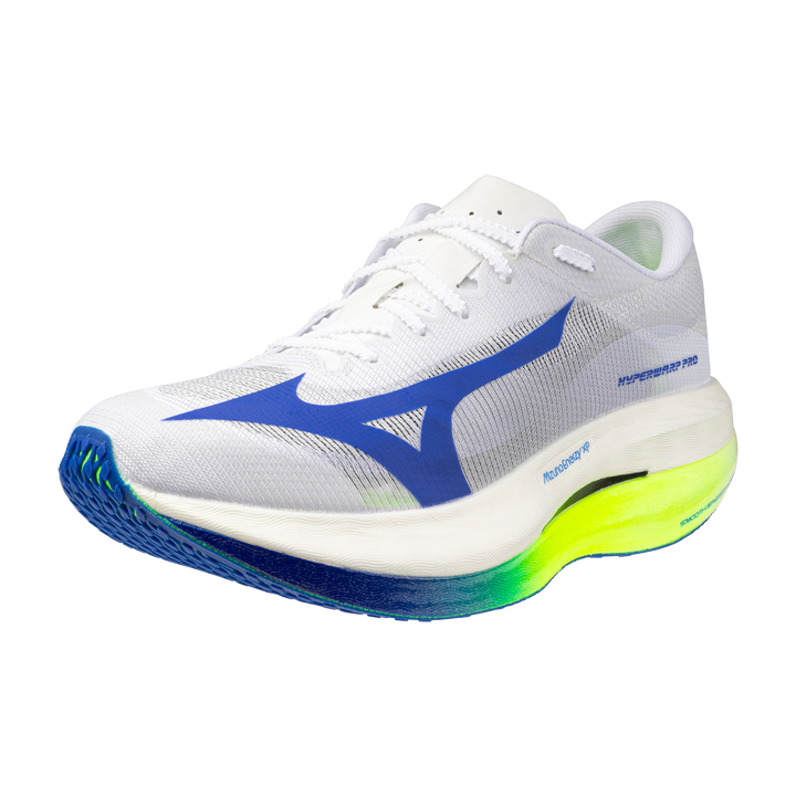 Mizuno Unisex Hyperwarp Pro - White/Lightning Yellow/Dazzling Blue - Neutral - SS26