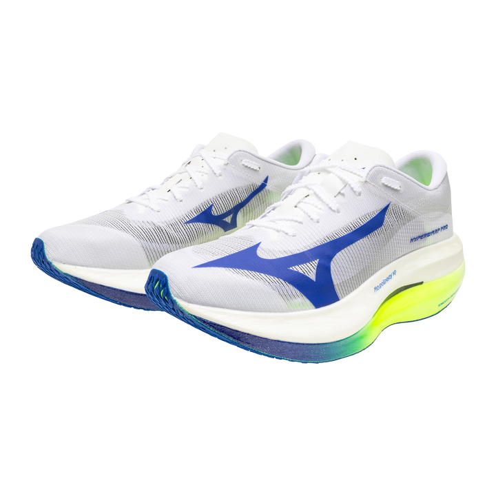 Mizuno Unisex Hyperwarp Pro - White/Lightning Yellow/Dazzling Blue - Neutral - SS26