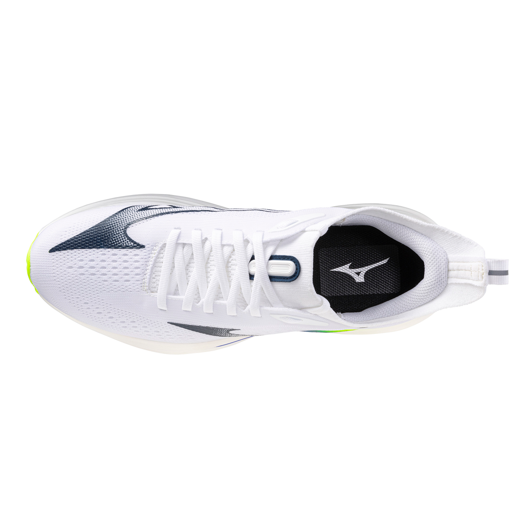 Mizuno Hommes Neo Zen 2 - Blanc/Bleu Estate/Jaune Éclair - Neutre - SS26