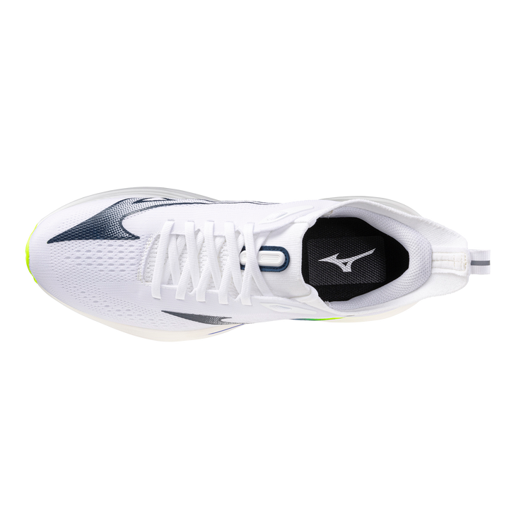 Mizuno Hommes Neo Zen 2 - Blanc/Bleu Estate/Jaune Éclair - Neutre - SS26