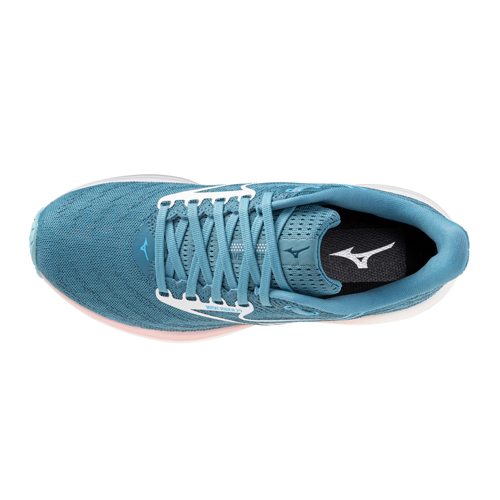 Mizuno Womens Wave Rider 29 - Larkspur/White/Pinkesque - Neutral - SS26
