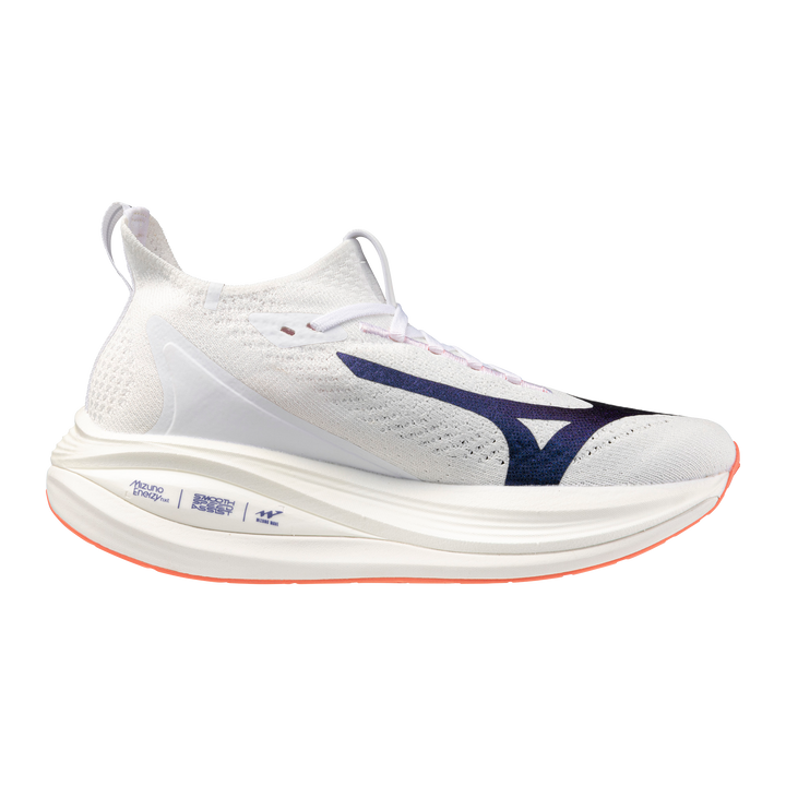 Mizuno Womens Neo Vista 2 - White/Striking Coral/Iris Bloom - Neutral - AW25