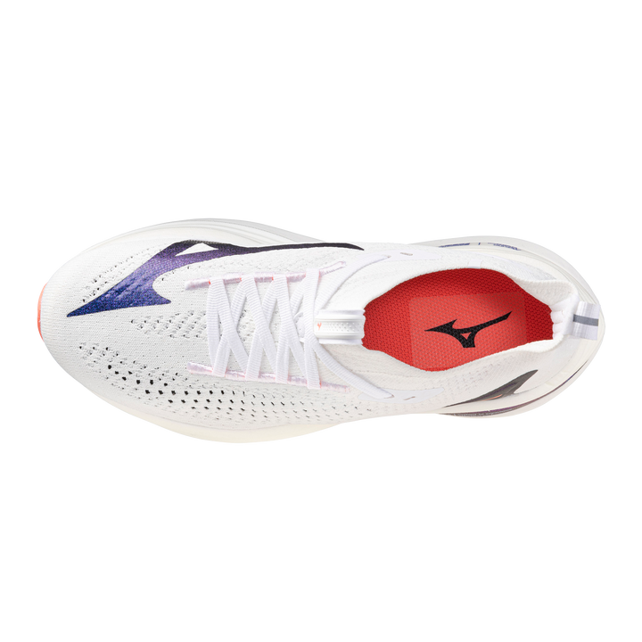 Mizuno Womens Neo Vista 2 - White/Striking Coral/Iris Bloom - Neutral - AW25
