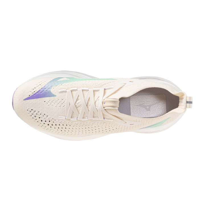 Mizuno Womens Neo Vista 2 - Pristine/White/Healing Opal - Neutral - SS26