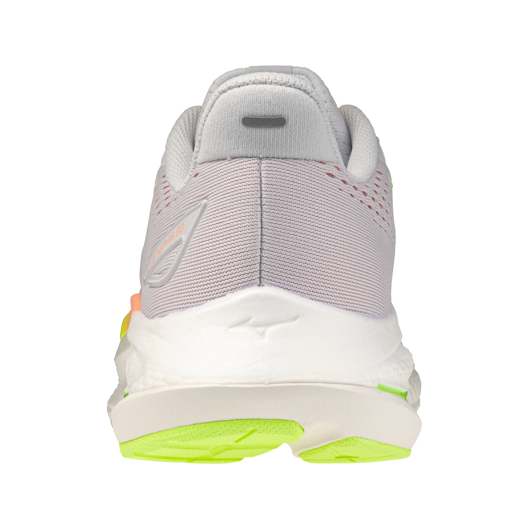 Mizuno Womens Wave Inspire 22 - Cloudscape/Desert Flower/Lime - Stability - AW26
