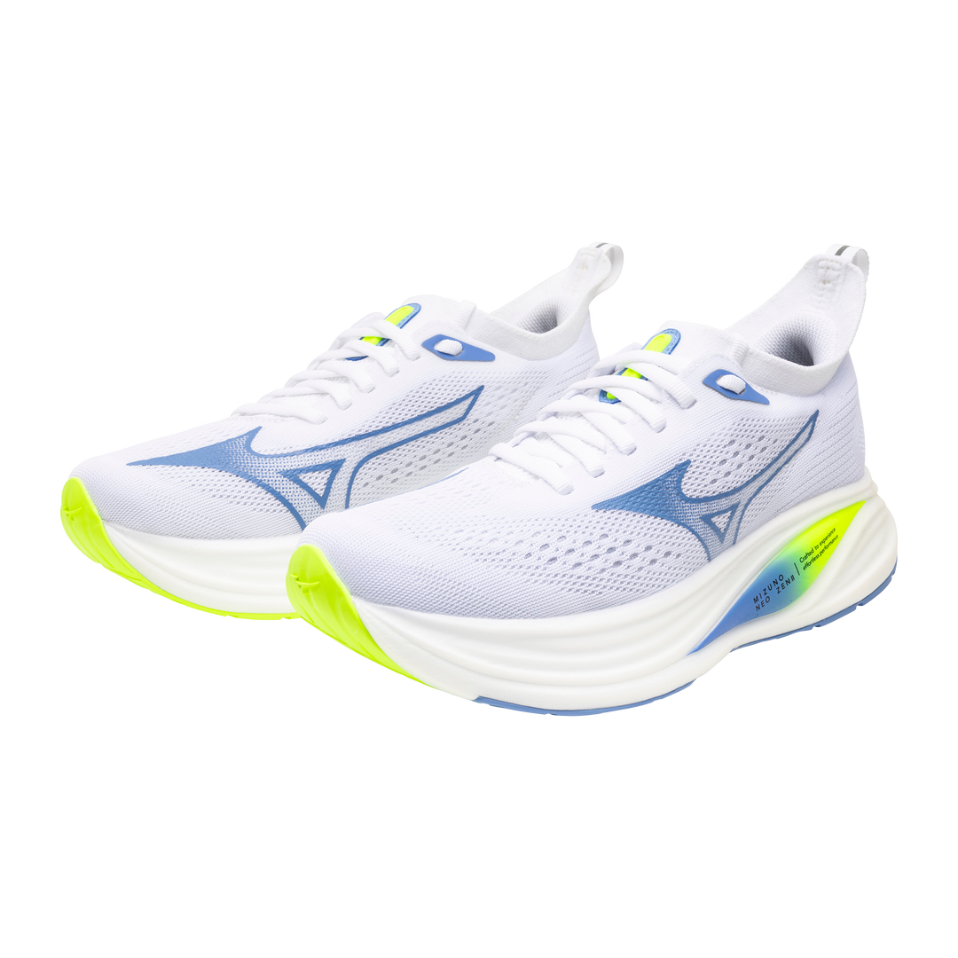 Mizuno Womens Neo Zen 2 - White/Ultramarine/Lightning Yellow - Neutral - SS26
