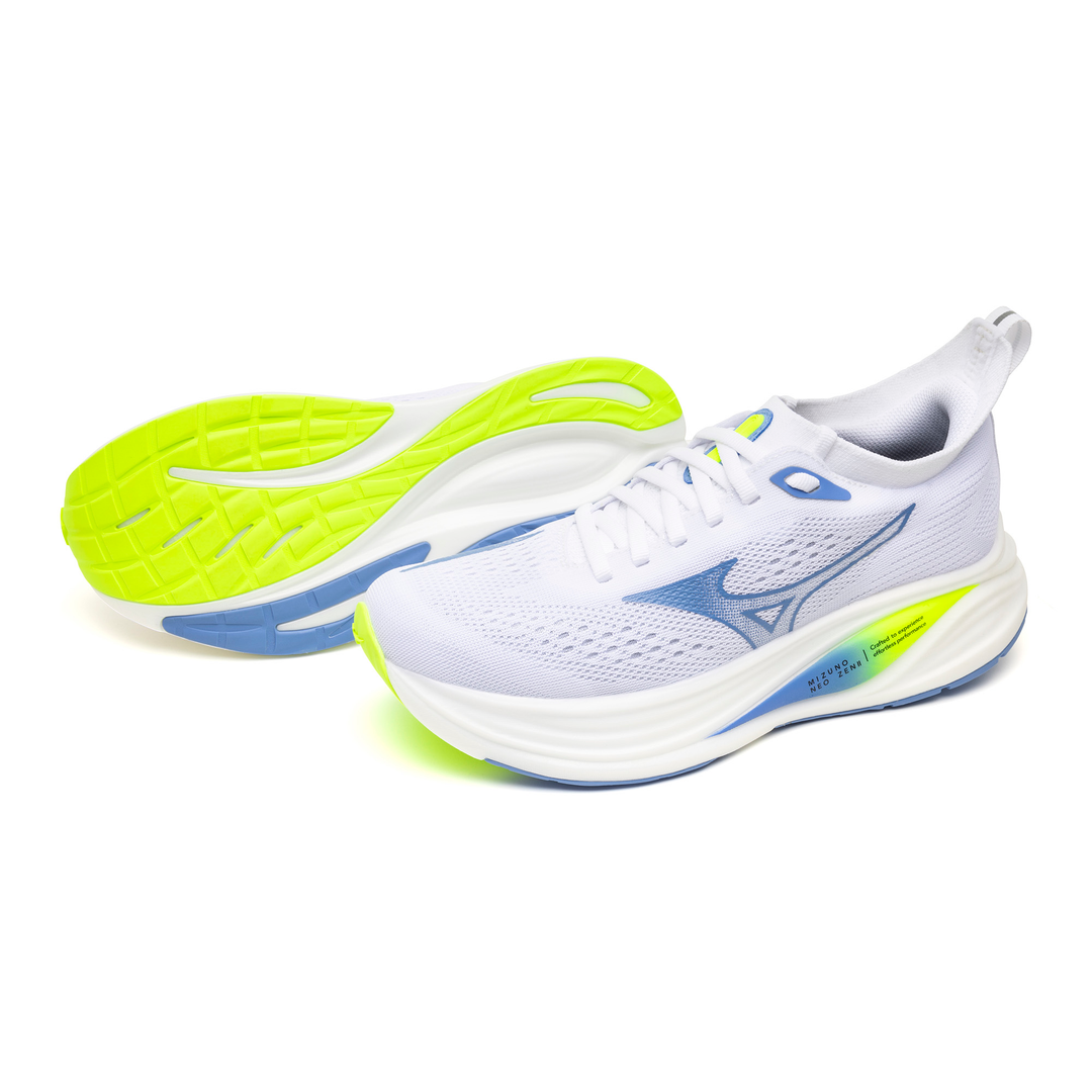 Mizuno Womens Neo Zen 2 - White/Ultramarine/Lightning Yellow - Neutral - SS26