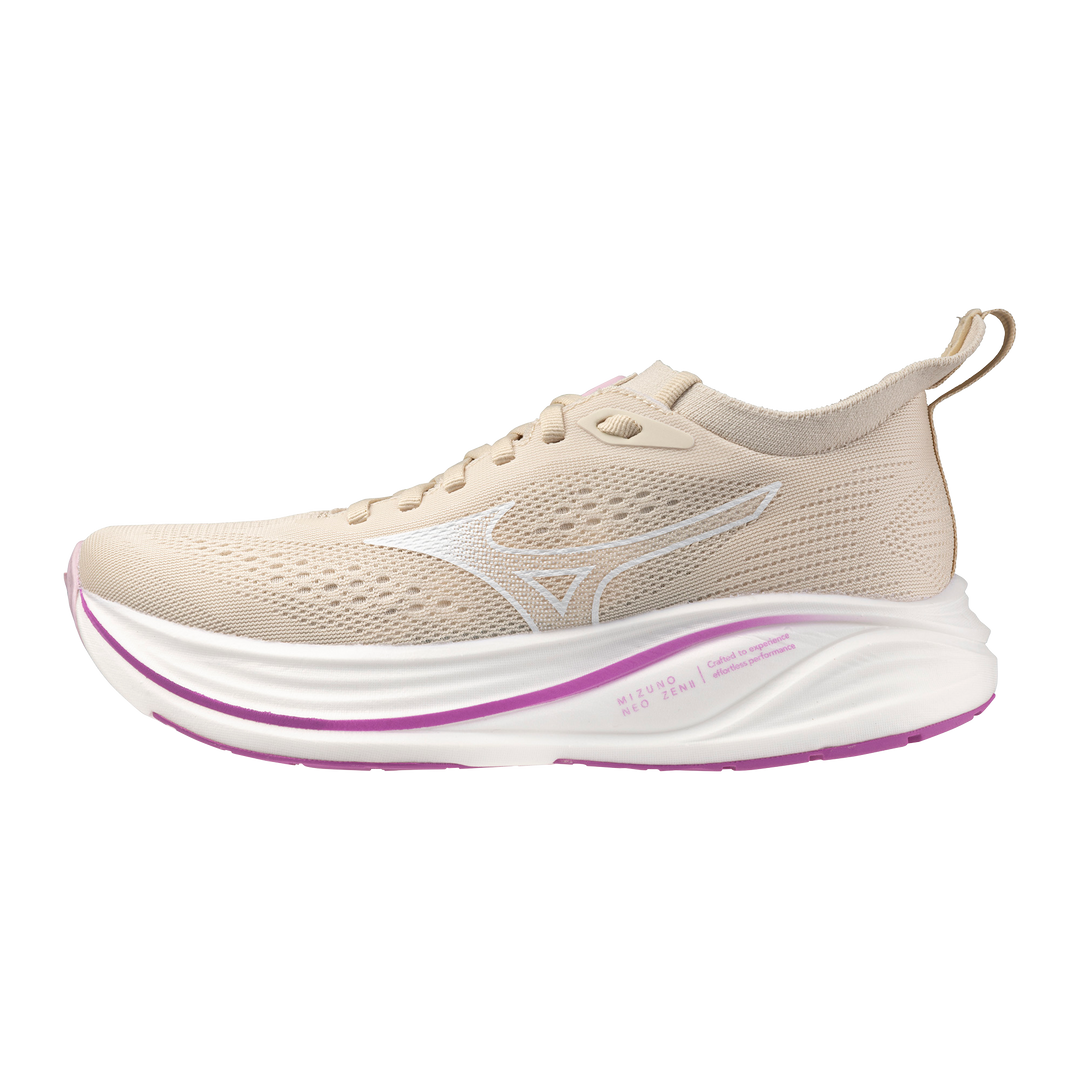 Mizuno Womens Neo Zen 2 - Summer Sand/White/Cattleya Orchid - Neutral - SS26