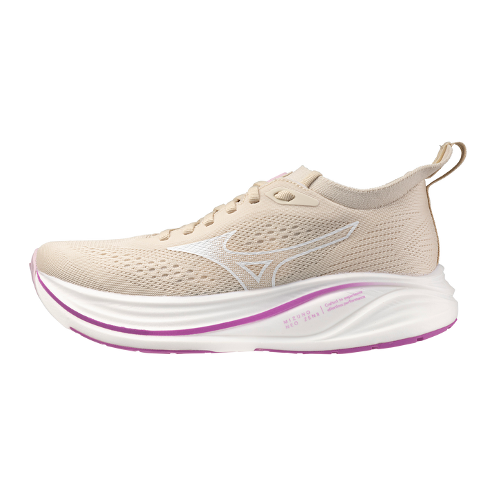Mizuno Womens Neo Zen 2 - Summer Sand/White/Cattleya Orchid - Neutral - SS26