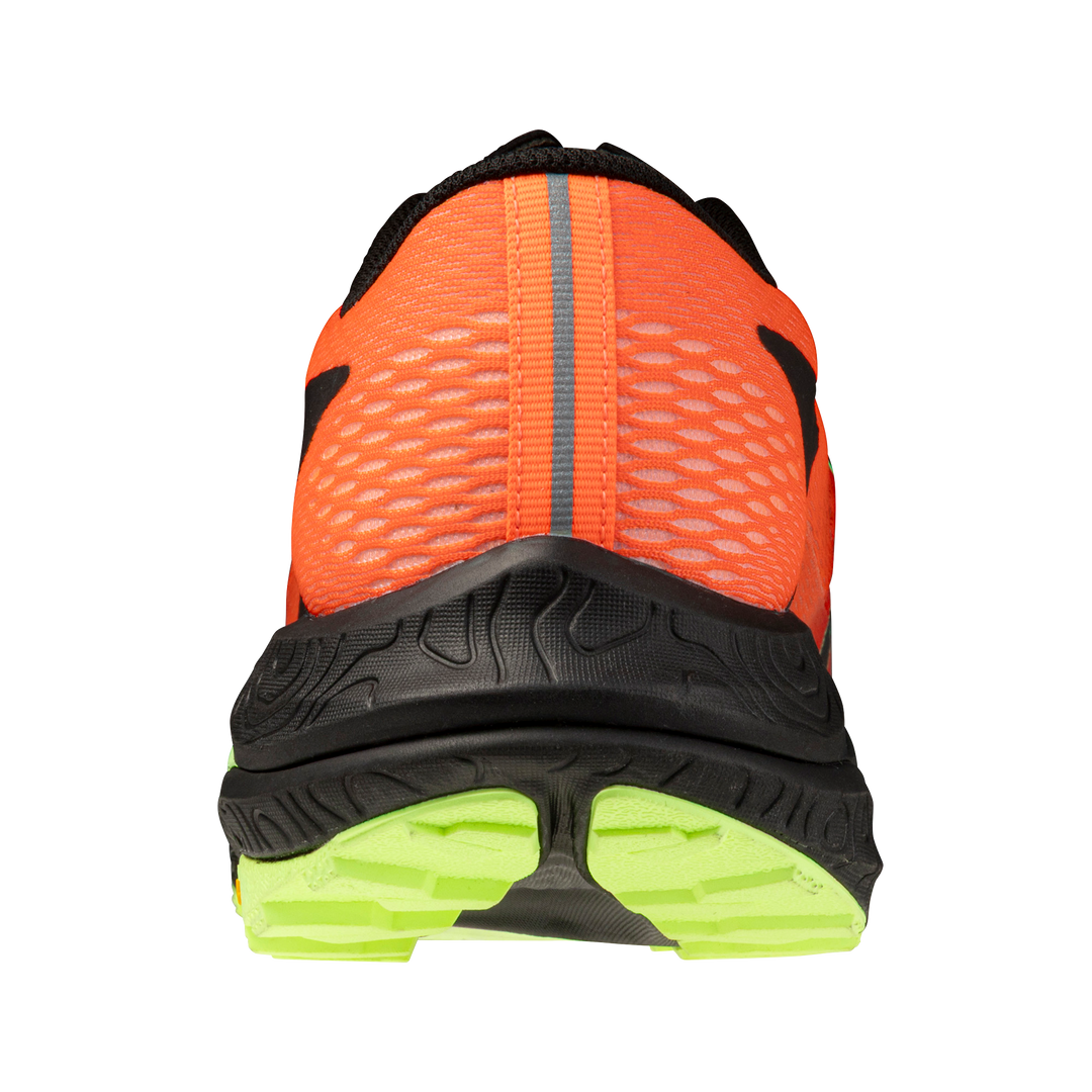 Mizuno Unisex Neo Accera - Orange.com/Lime Pulp/Black - Trail - AW26