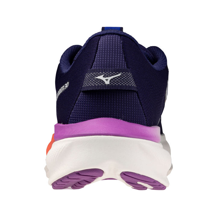 Mizuno Womens Wave Rider 30 - Rhodonite/White/Firecracker - Neutral - AW26
