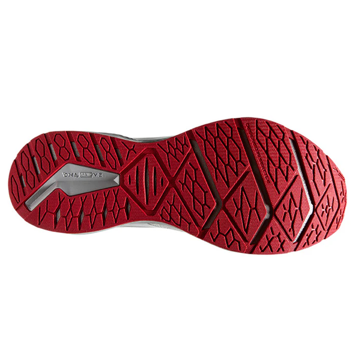 Brooks Mens Levitate 6 - White/Red/Silver - Neutral