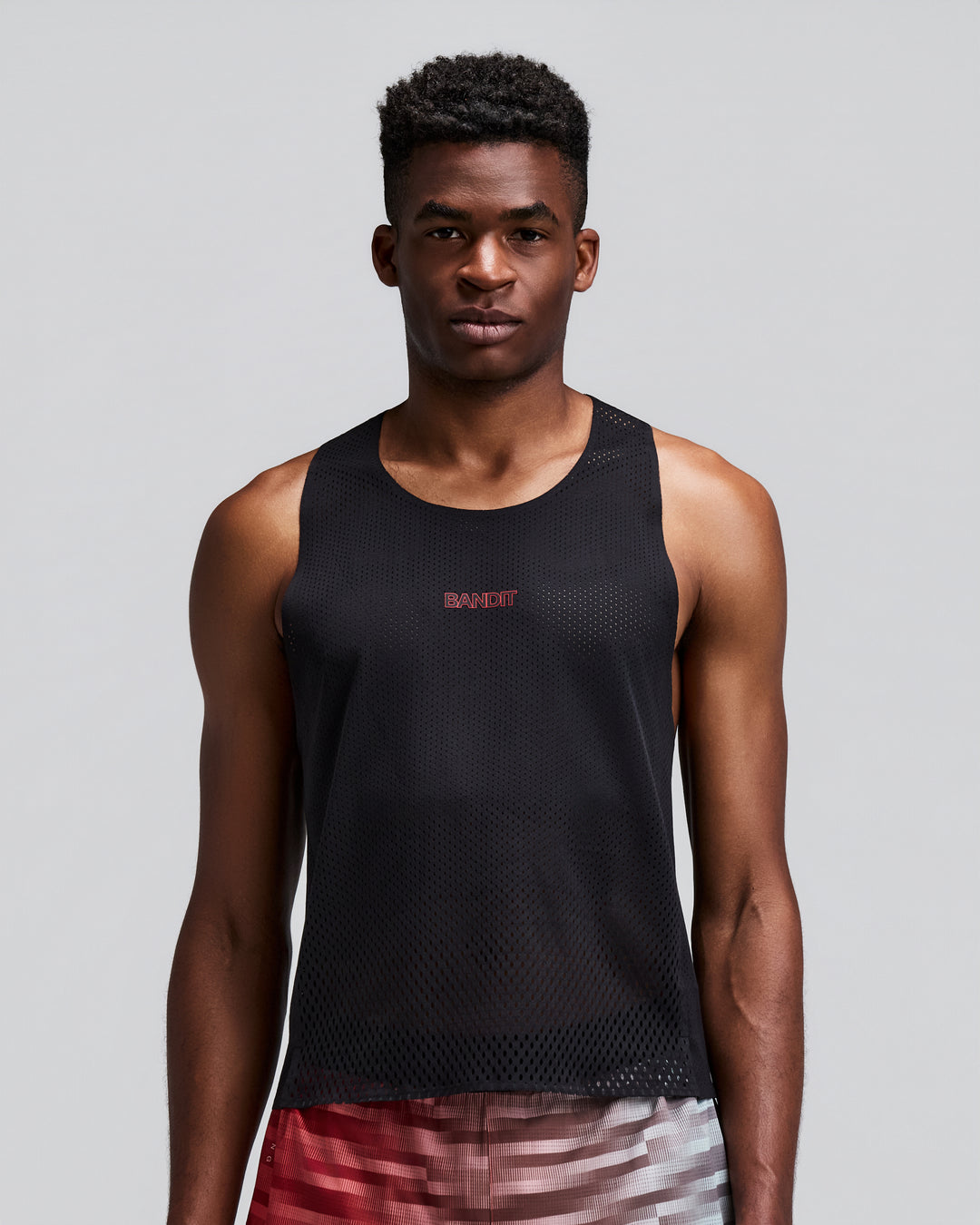 Bandit Men's Shredder Shorty Race Singlet - Black - AW26