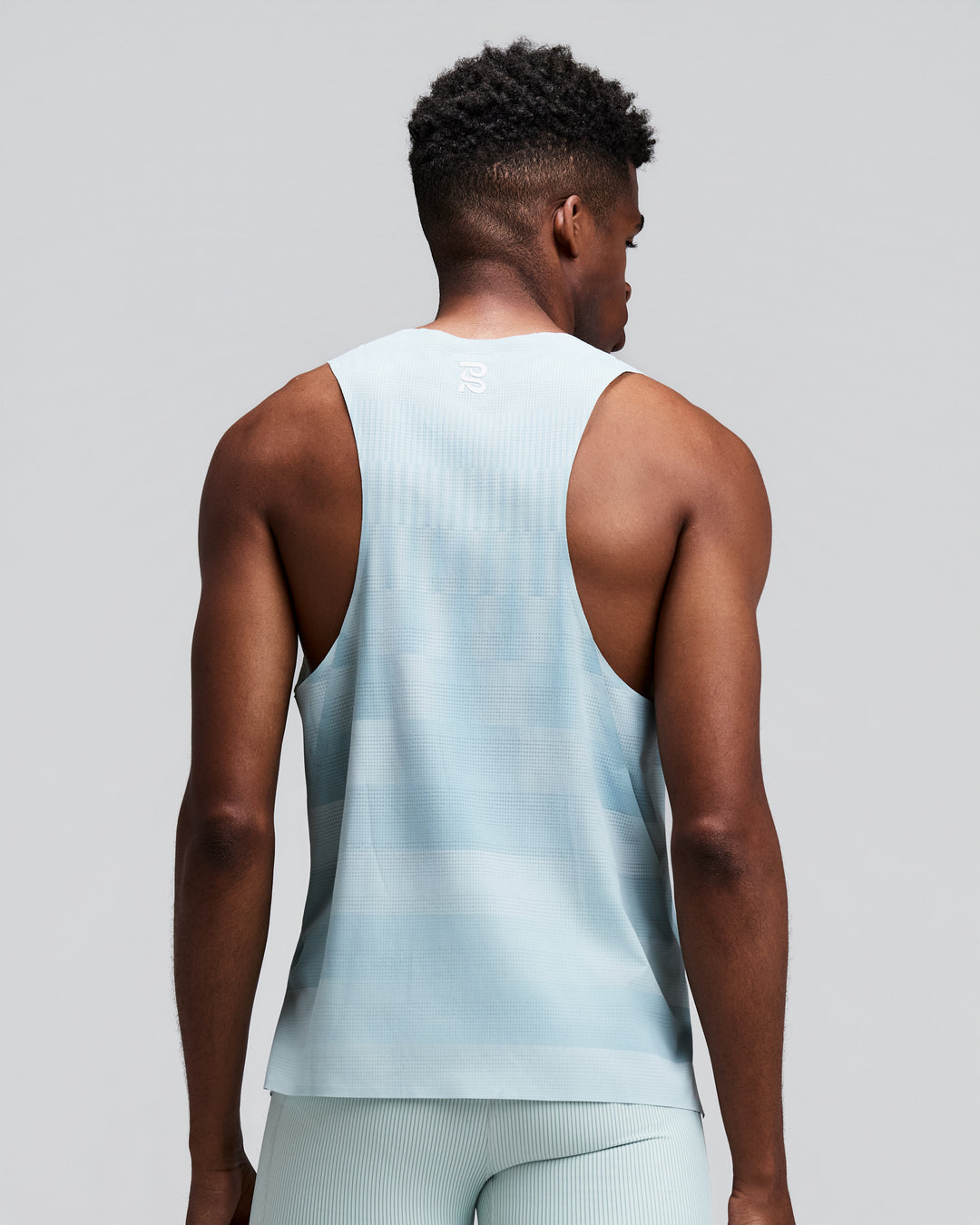 Bandit Men's CoolGrid Training Singlet with Flo pack - Growing Grid - Lagoon/Mist - AW26