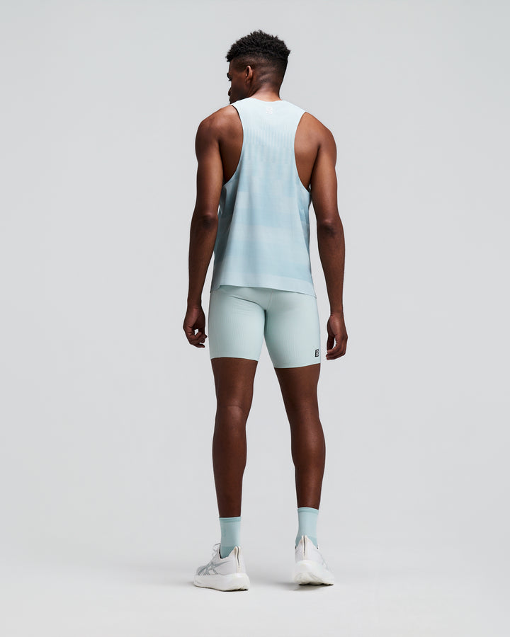 Bandit Men's CoolGrid Training Singlet with Flo pack - Growing Grid - Lagoon/Mist - AW26