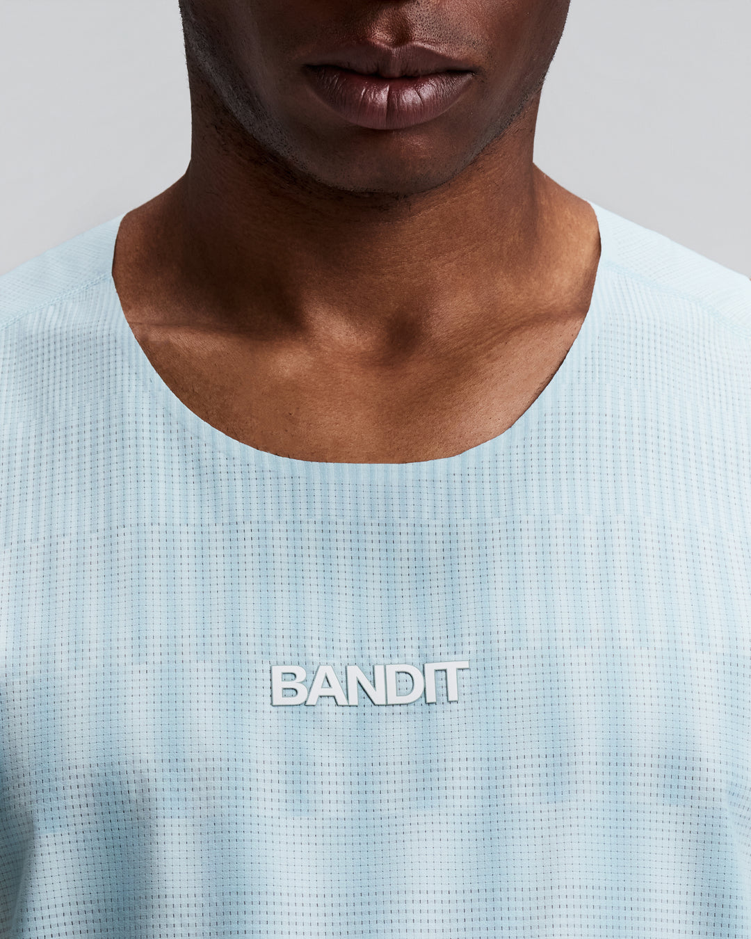 Bandit Men's CoolGrid Training Singlet with Flo pack - Growing Grid - Lagoon/Mist - AW26