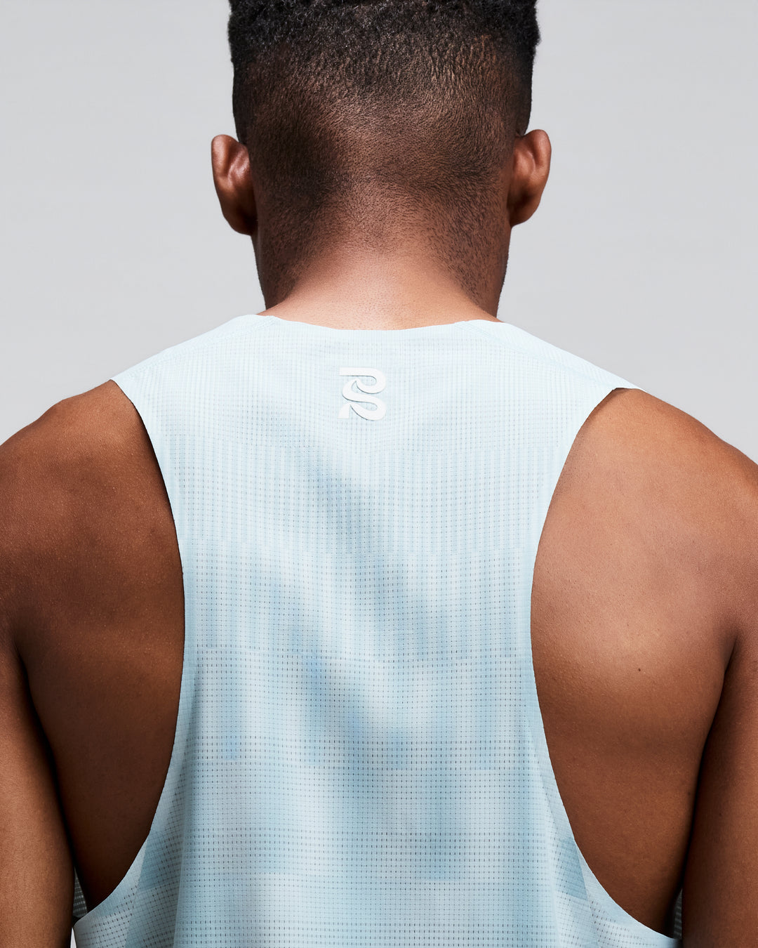 Bandit Men's CoolGrid Training Singlet with Flo pack - Growing Grid - Lagoon/Mist - AW26