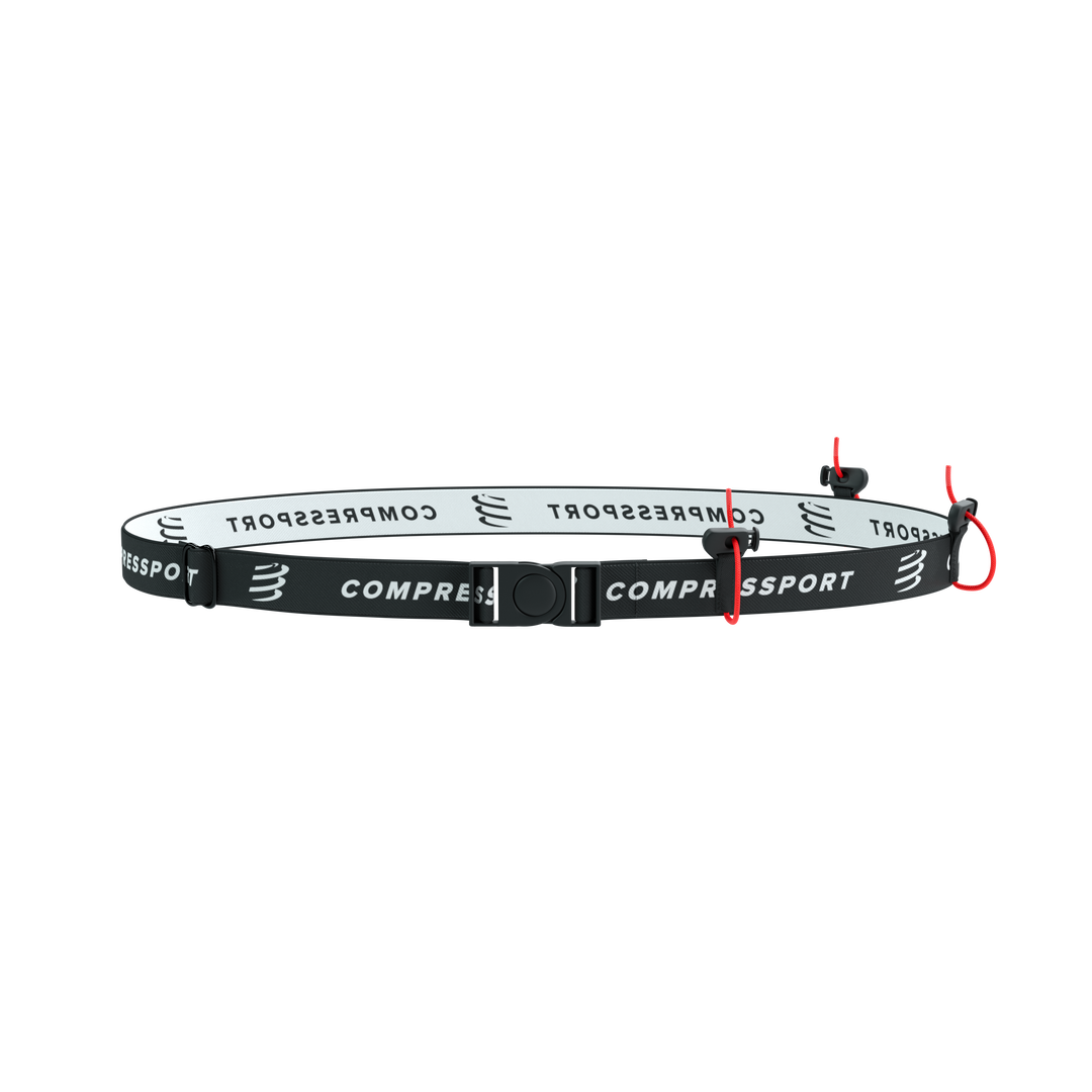 Compressport Renngürtel – Schwarz – SS26