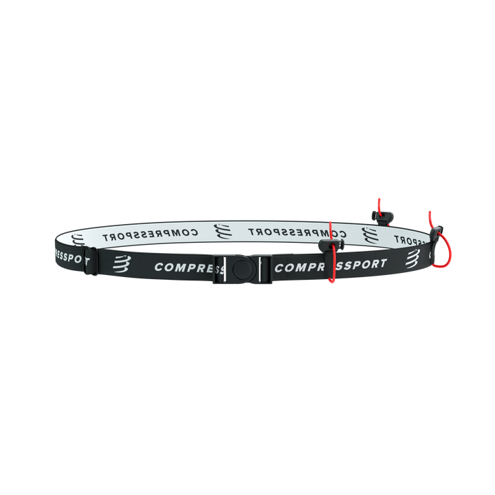 Compressport Renngürtel – Schwarz – SS26