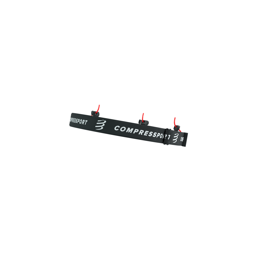 Compressport Renngürtel – Schwarz – SS26