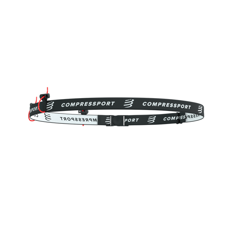 Compressport Renngürtel – Schwarz – SS26