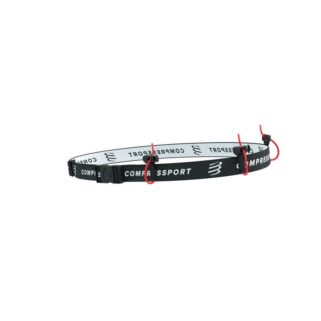 Compressport Renngürtel – Schwarz – SS26