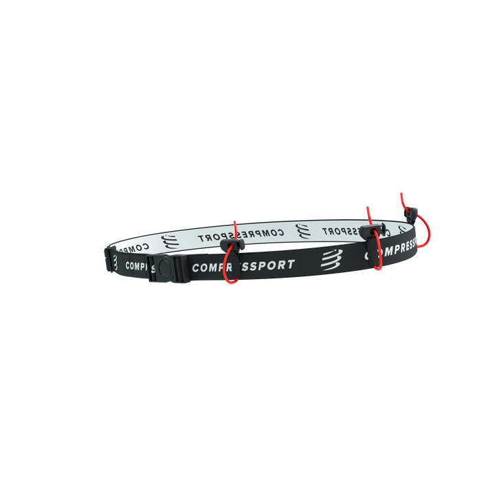 Compressport Renngürtel – Schwarz – SS26