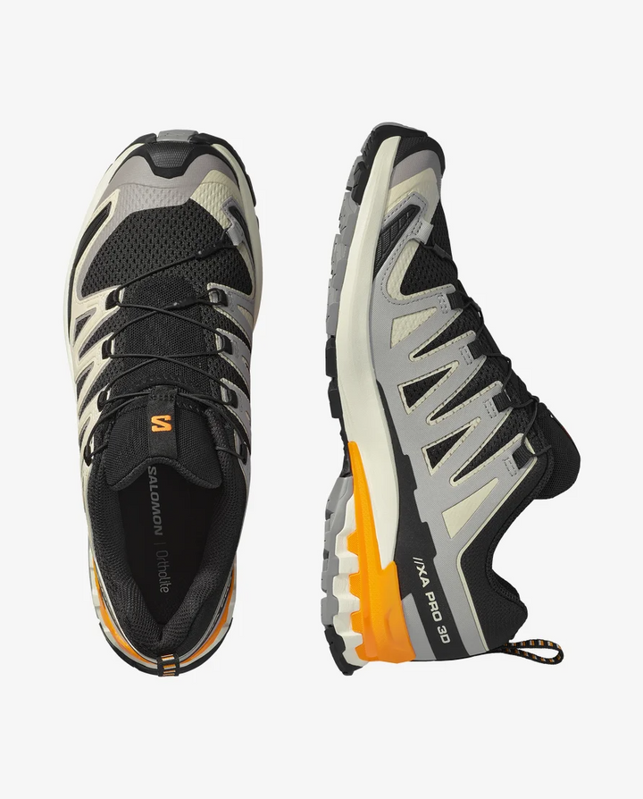Salomon Herren XA Pro 3D V9 – Schwarz/Gull/Kurkuma – Trail – AW25