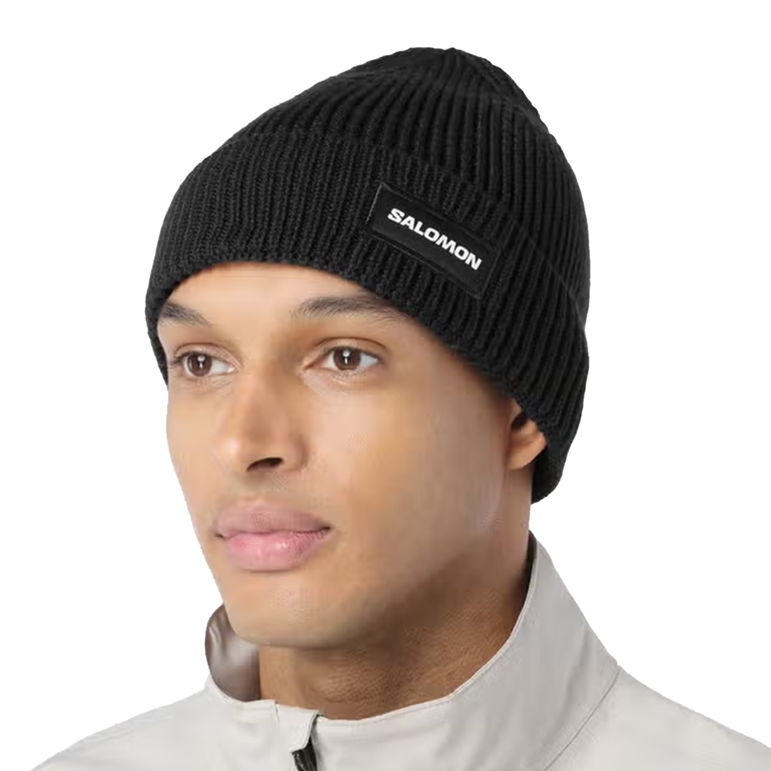 Salomon Classic Beanie - Deep Black - AW26